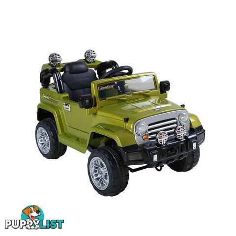 Kids Ride on Car w/ Remote Control Green