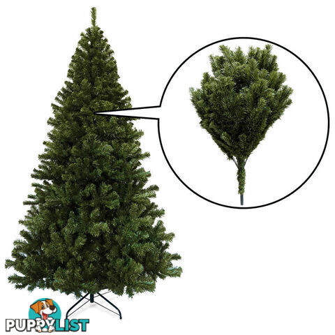 2.1M Christmas Tree 1550 Tips - Green