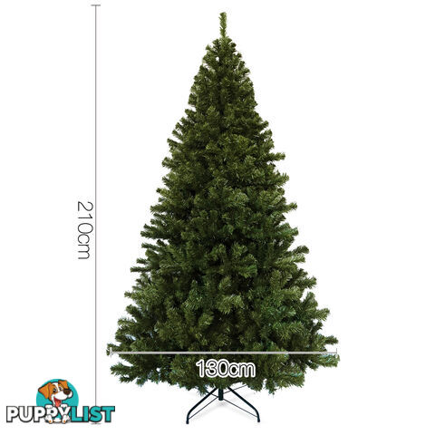 2.1M Christmas Tree 1550 Tips - Green