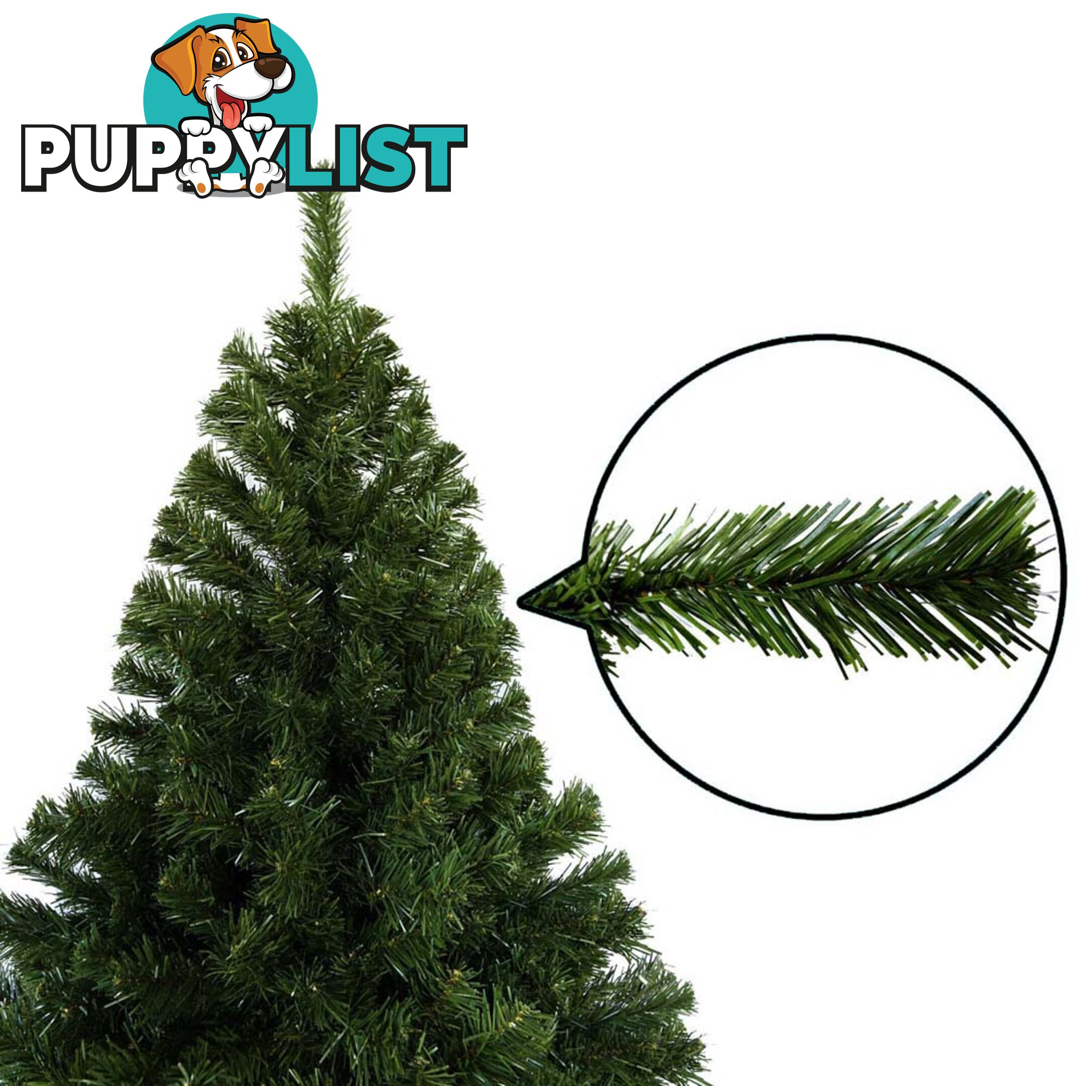 2.1M Christmas Tree 1550 Tips - Green