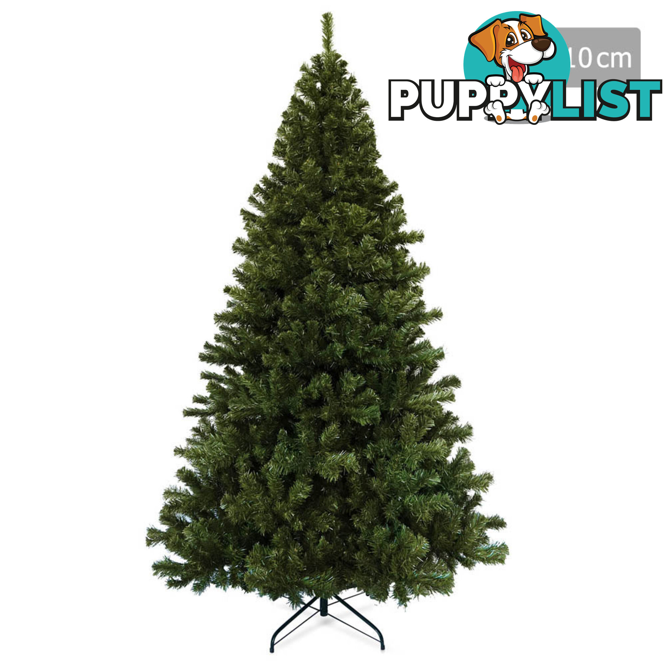 2.1M Christmas Tree 1550 Tips - Green