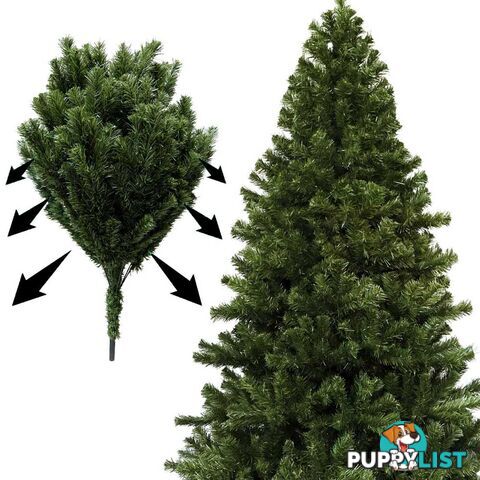 2.1M Christmas Tree 1550 Tips - Green