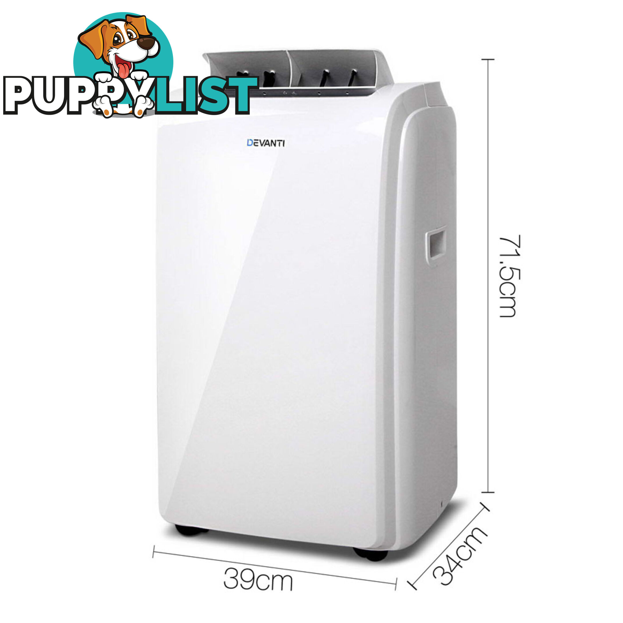 4 in 1 Portable Air Conditioner 64L - White