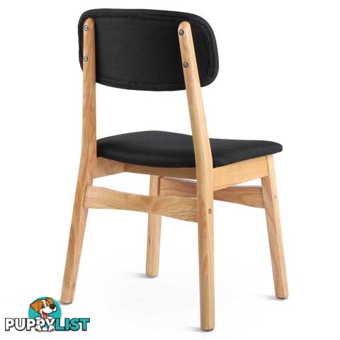 Set of 2 Replica Ari Dining Chairs - Black