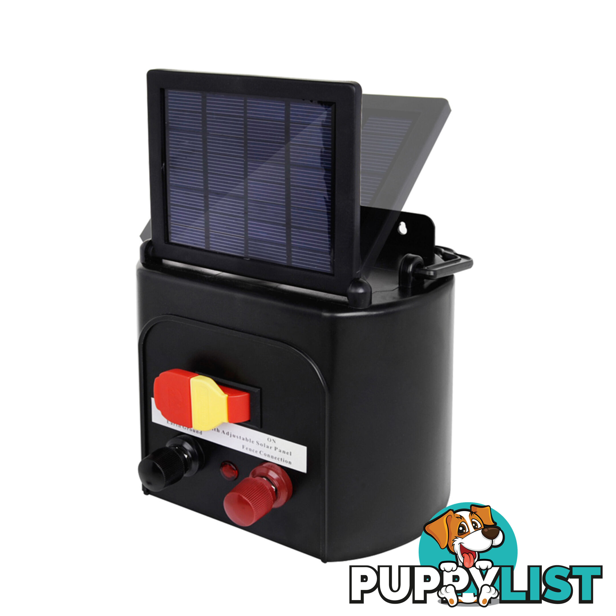 3km Solar Power Electric Fence Energiser Charger