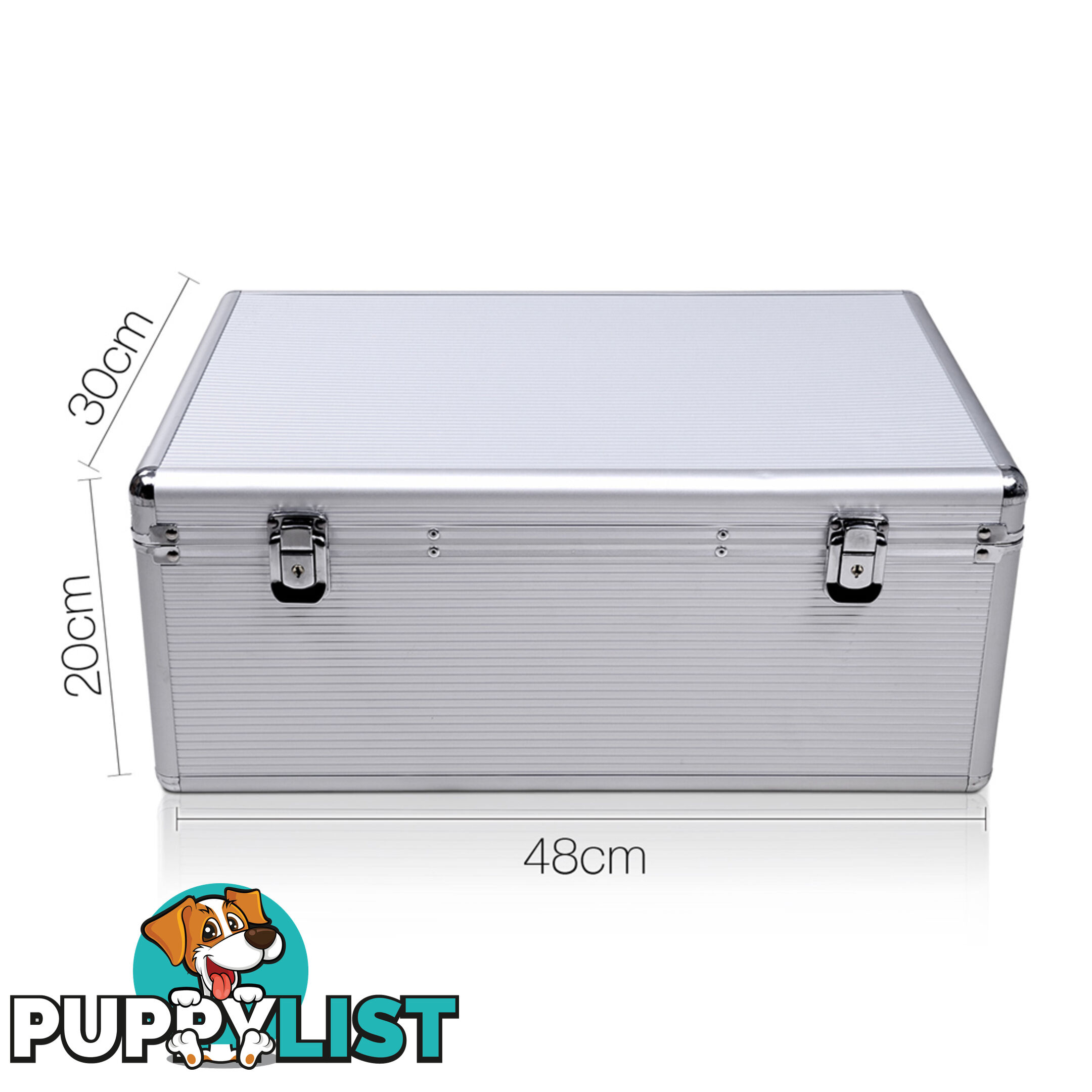 Aluminium CD DVD Bluray Storage Case Box 500 Discs SL