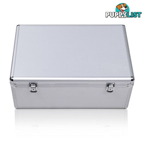 Aluminium CD DVD Bluray Storage Case Box 500 Discs SL