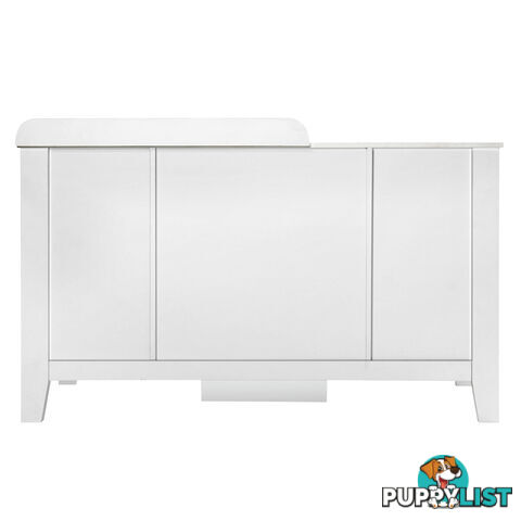 Drawer Baby Chest Change Table Dresser Cabinet White