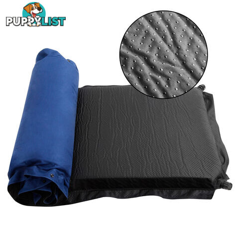 Self inflating Mattress Double 10cm Blue