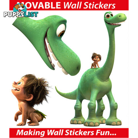 The Good Dinosaur MOVABLE and Reusable Toy box - Wall Stickers