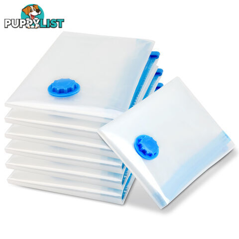 Set of 12 Vacuum Storage Bags 80 x 120cm