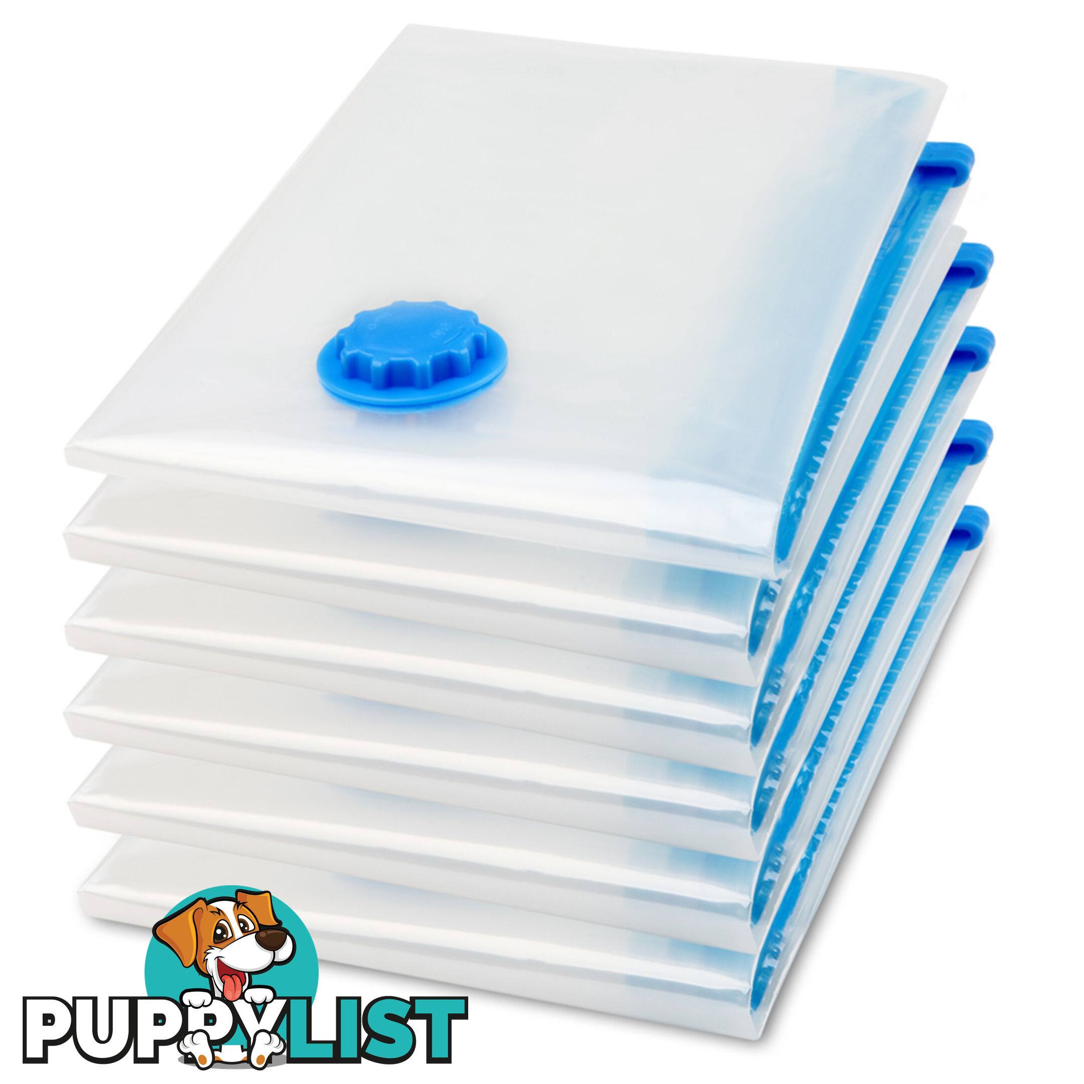 Set of 12 Vacuum Storage Bags 80 x 120cm