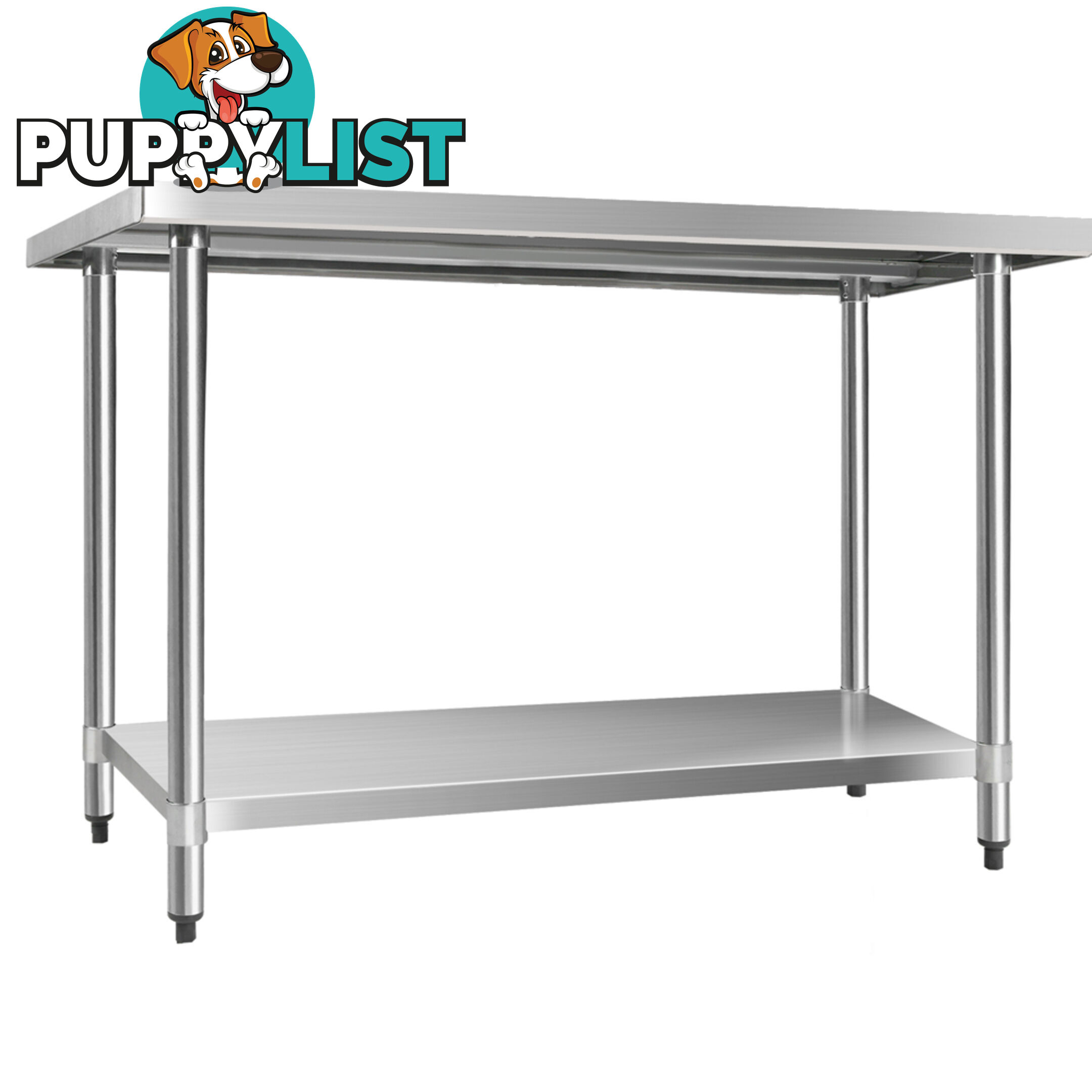 430 Stainless Steel Kitchen Work Bench Table 1219mm