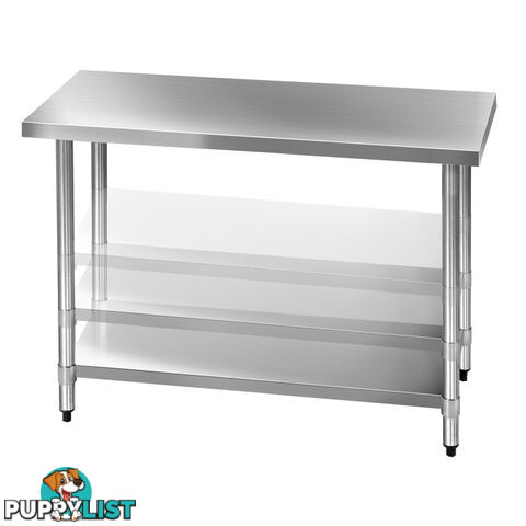 430 Stainless Steel Kitchen Work Bench Table 1219mm