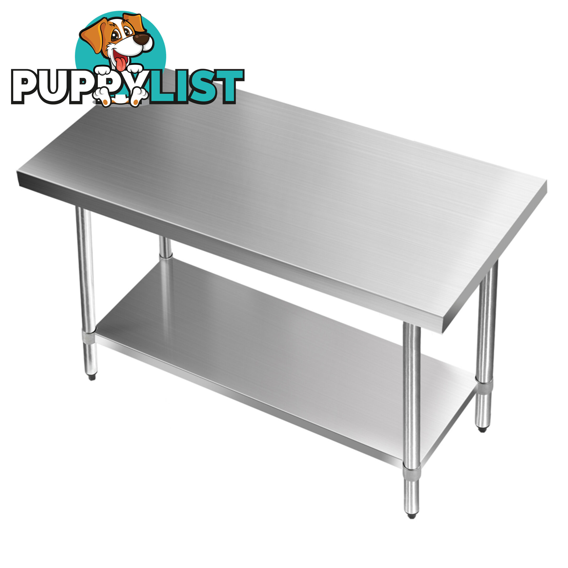 430 Stainless Steel Kitchen Work Bench Table 1219mm