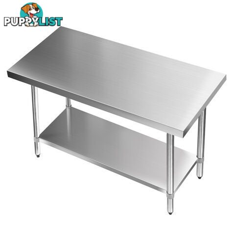 430 Stainless Steel Kitchen Work Bench Table 1219mm