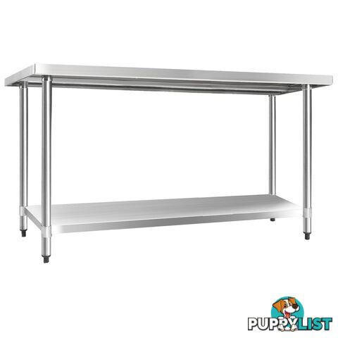 304 Stainless Steel Kitchen Work Bench Table 1524mm