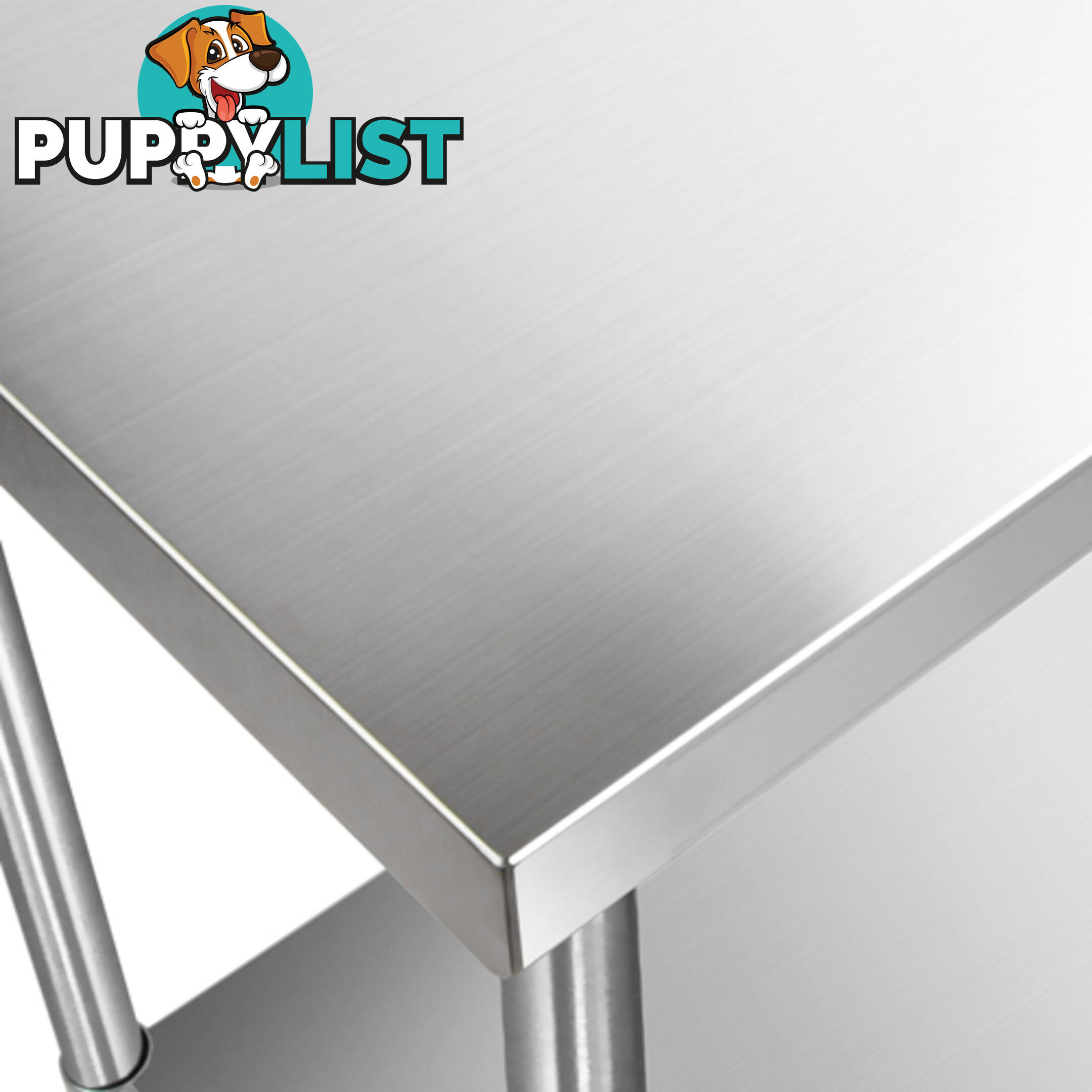 304 Stainless Steel Kitchen Work Bench Table 1524mm