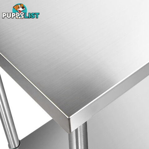 304 Stainless Steel Kitchen Work Bench Table 1524mm