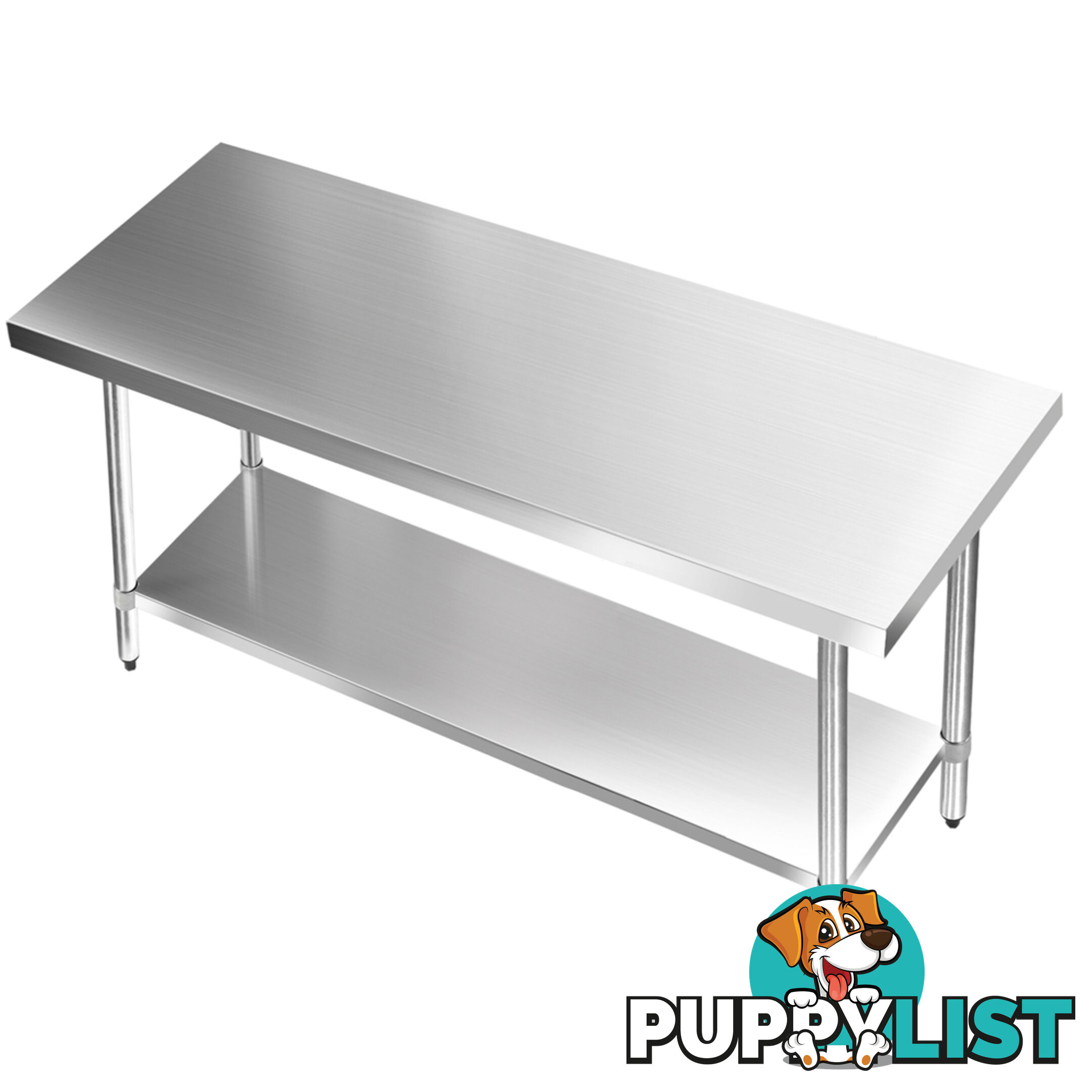 304 Stainless Steel Kitchen Work Bench Table 1524mm