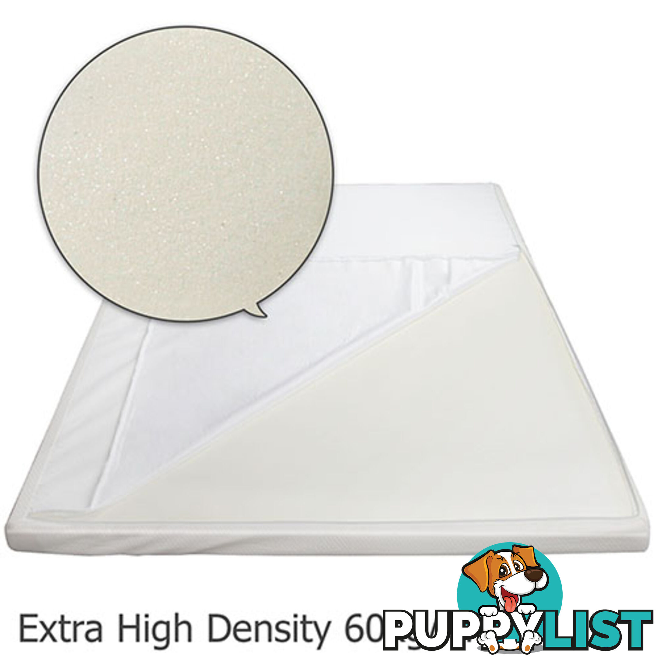 Visco Elastic Memory Foam Mattress Topper 8cm Double