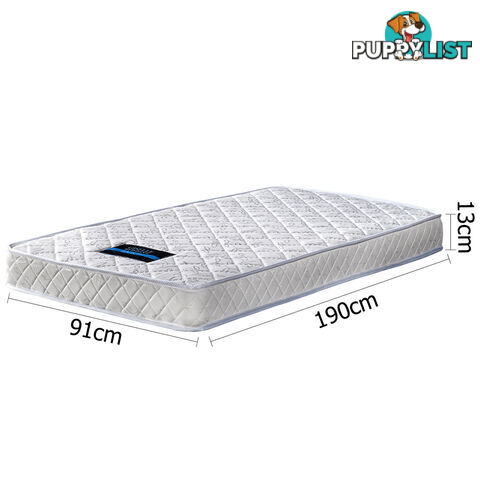 Pocket Spring Mattress High Density Foam Single