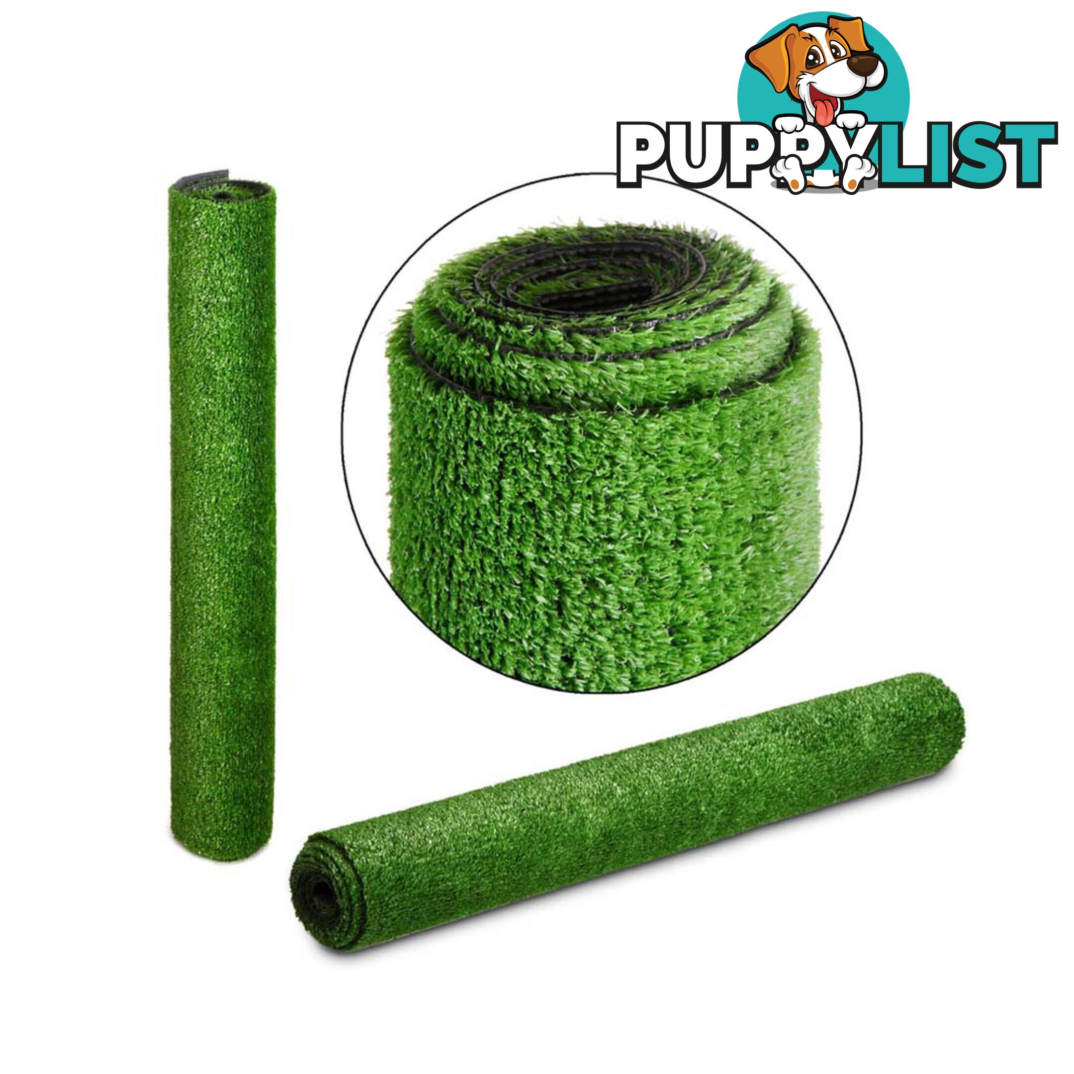 Artificial Grass 20 SQM Polypropylene Lawn Flooring 1X20M Green