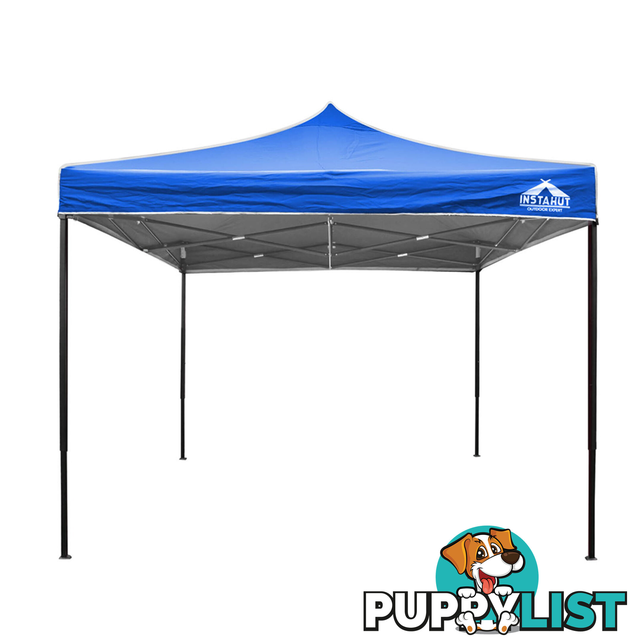 3m x 3m Pop-up Garden Outdoor Gazebo Blue