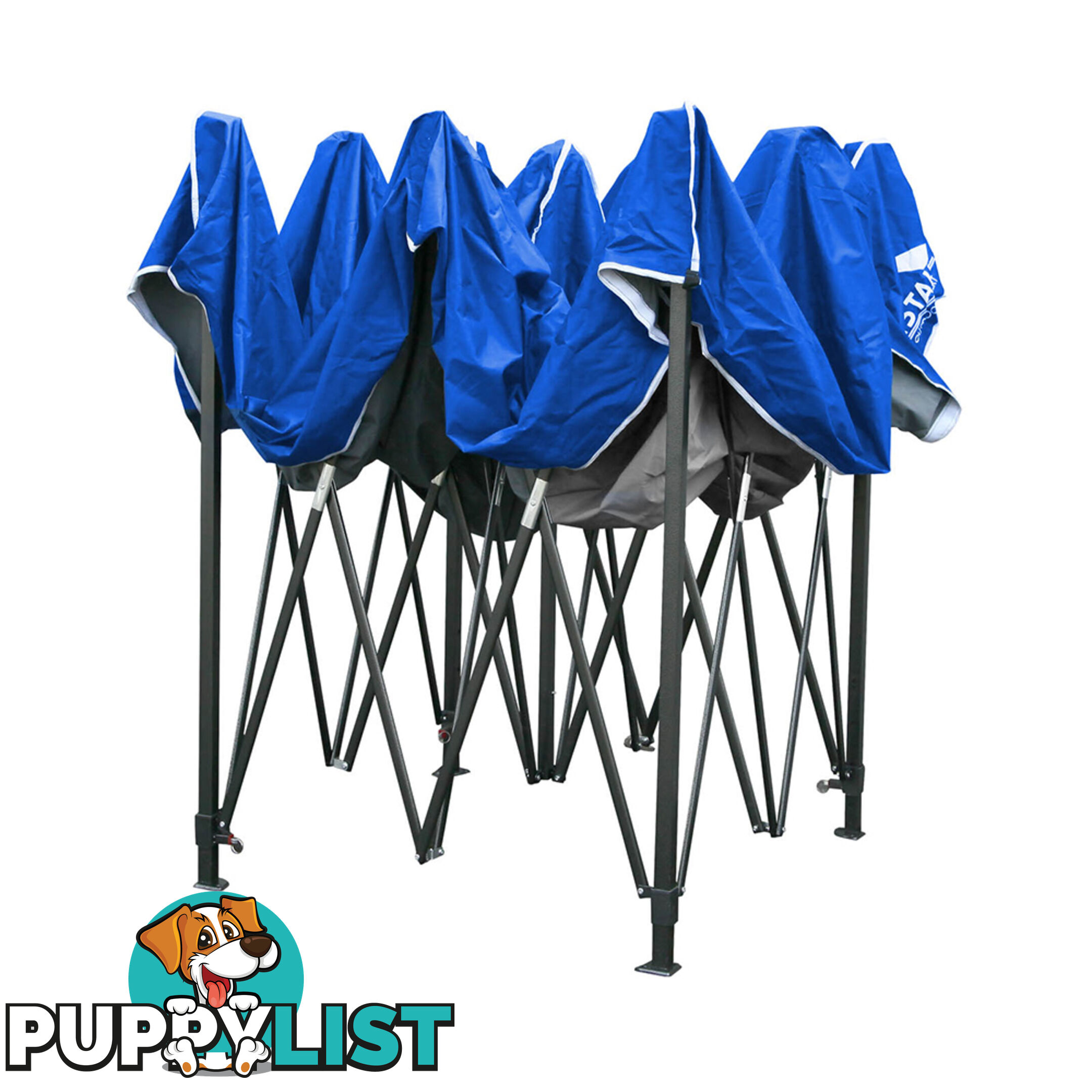 3m x 3m Pop-up Garden Outdoor Gazebo Blue