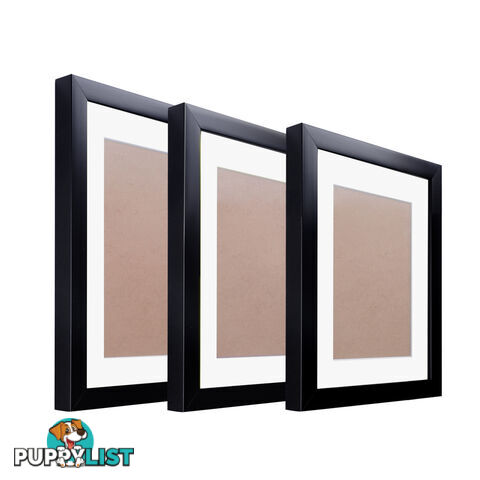 11 pcs Photo Frames Set Wall Black