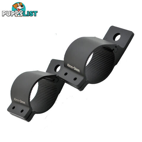 PAIR Bullbar Mounting Bracket Clamp FOR LIGHT BAR Rigid HID ARB MOUNT 49 54mm