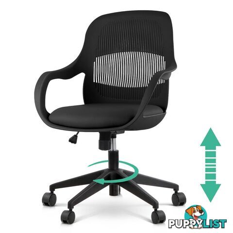 Modern Office Desk Chair  - Black