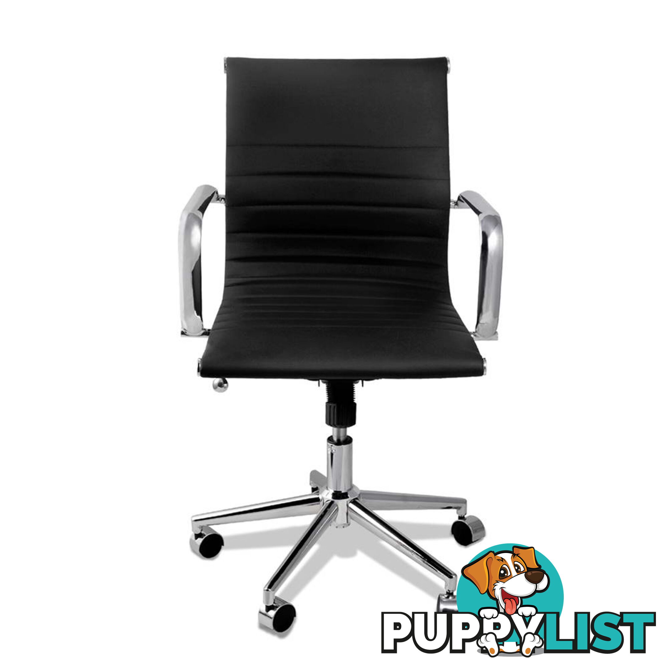 Eames Replica PU Leather Executive Designer Office Chair Black