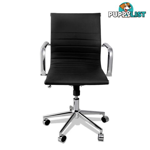 Eames Replica PU Leather Executive Designer Office Chair Black