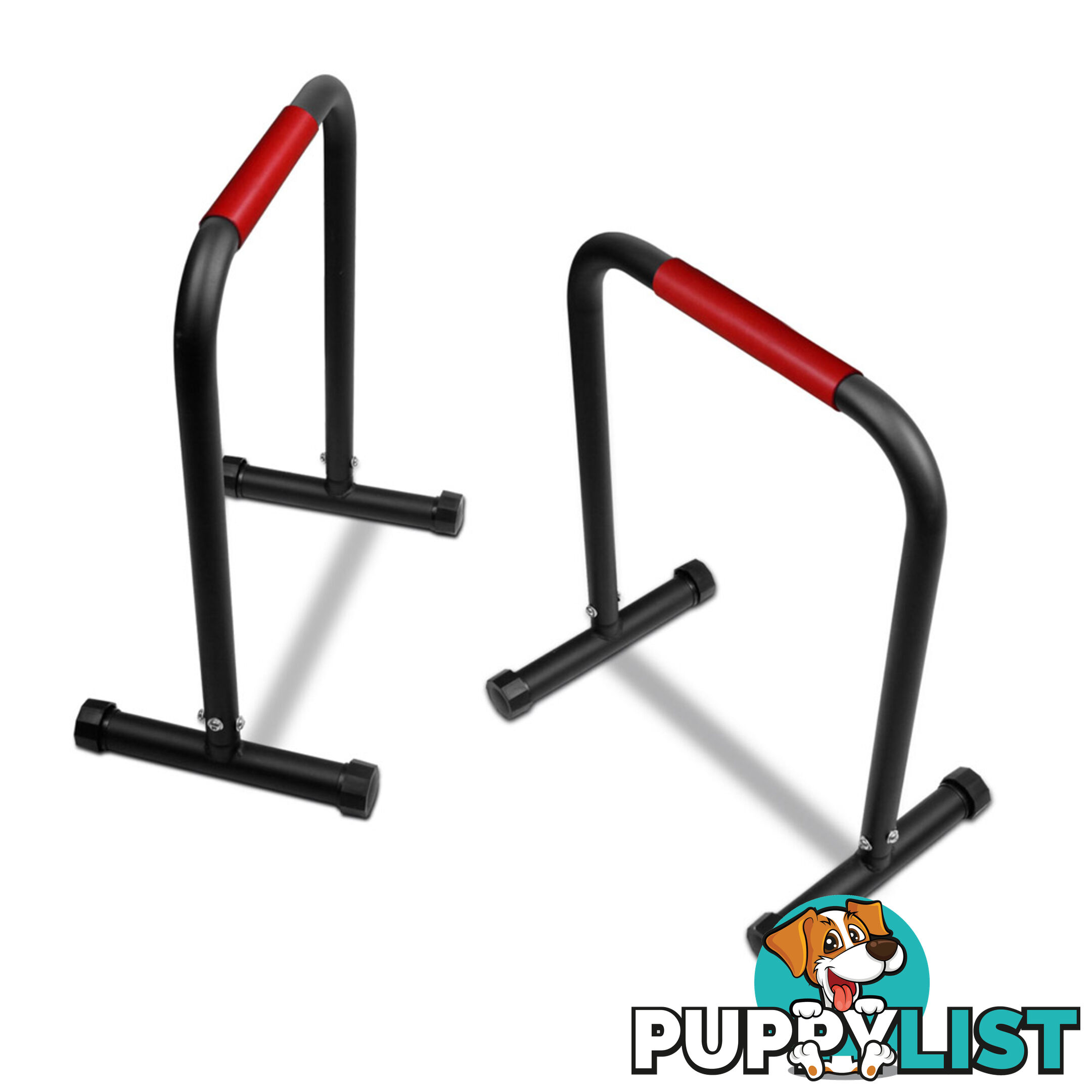 Fitness Chin Up Dip Parallel Bars Black