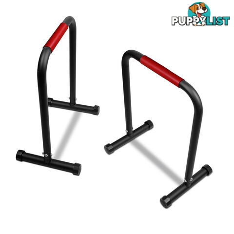 Fitness Chin Up Dip Parallel Bars Black