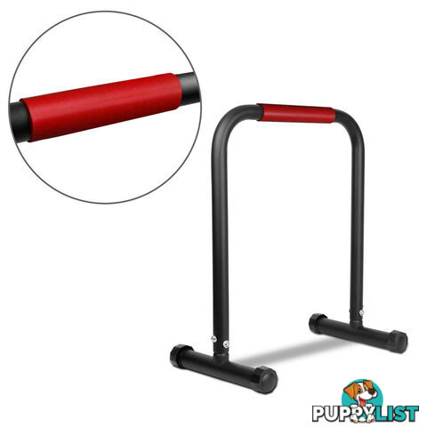 Fitness Chin Up Dip Parallel Bars Black