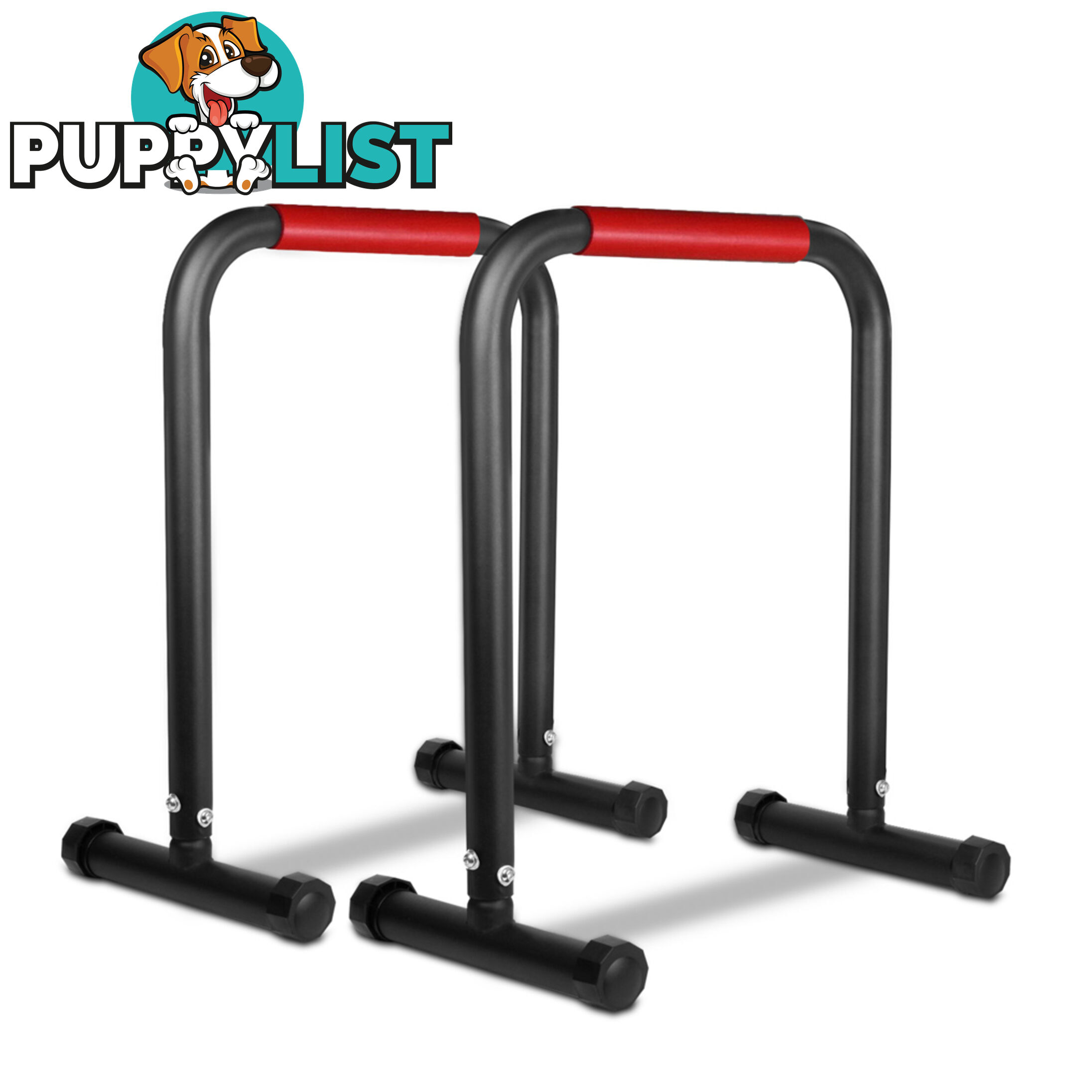 Fitness Chin Up Dip Parallel Bars Black