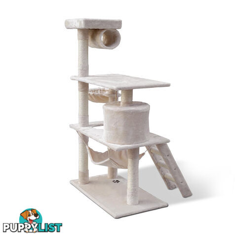 Cat Scratching Post  Tree House Condo 141cm Beige