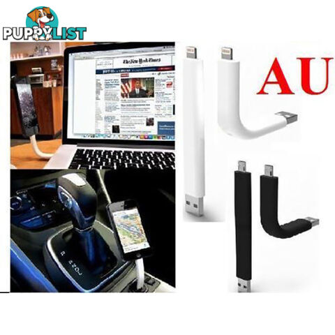 Lightning Flexible USB Data Sync Stand NEW Mount Cable for iPhone 5/ 5S /6 Samsung