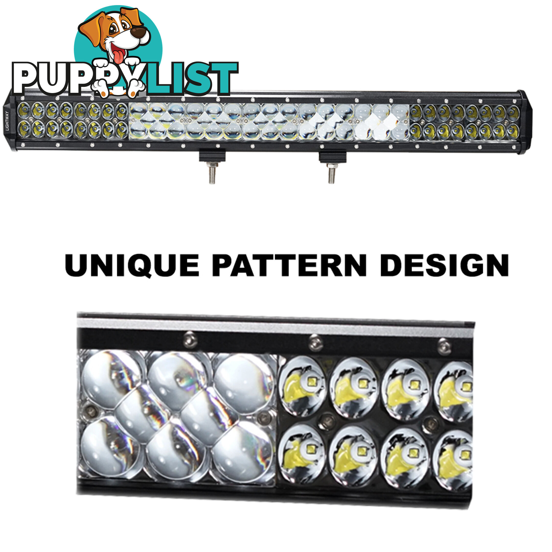 26inch 504W LED Light Bar Flood Spot Combo Work Driving Lamp SUV ATV 4WD Unique