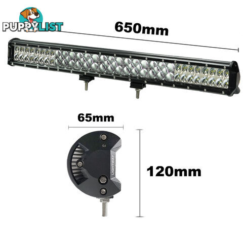 26inch 504W LED Light Bar Flood Spot Combo Work Driving Lamp SUV ATV 4WD Unique