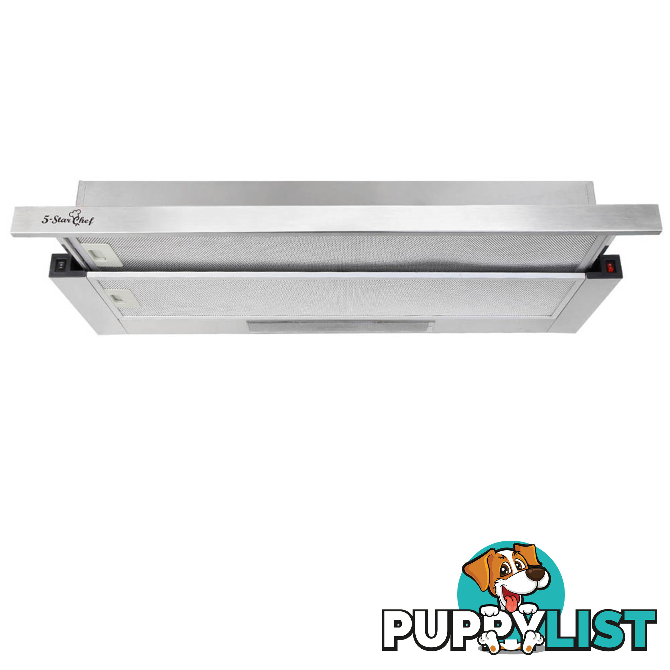 5 Star Chef Sliding 90cm Range Hood