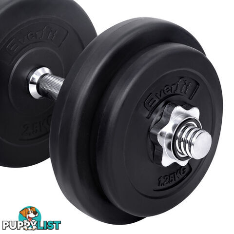 20kg Fitness Gym Exercise Dumbbell Set