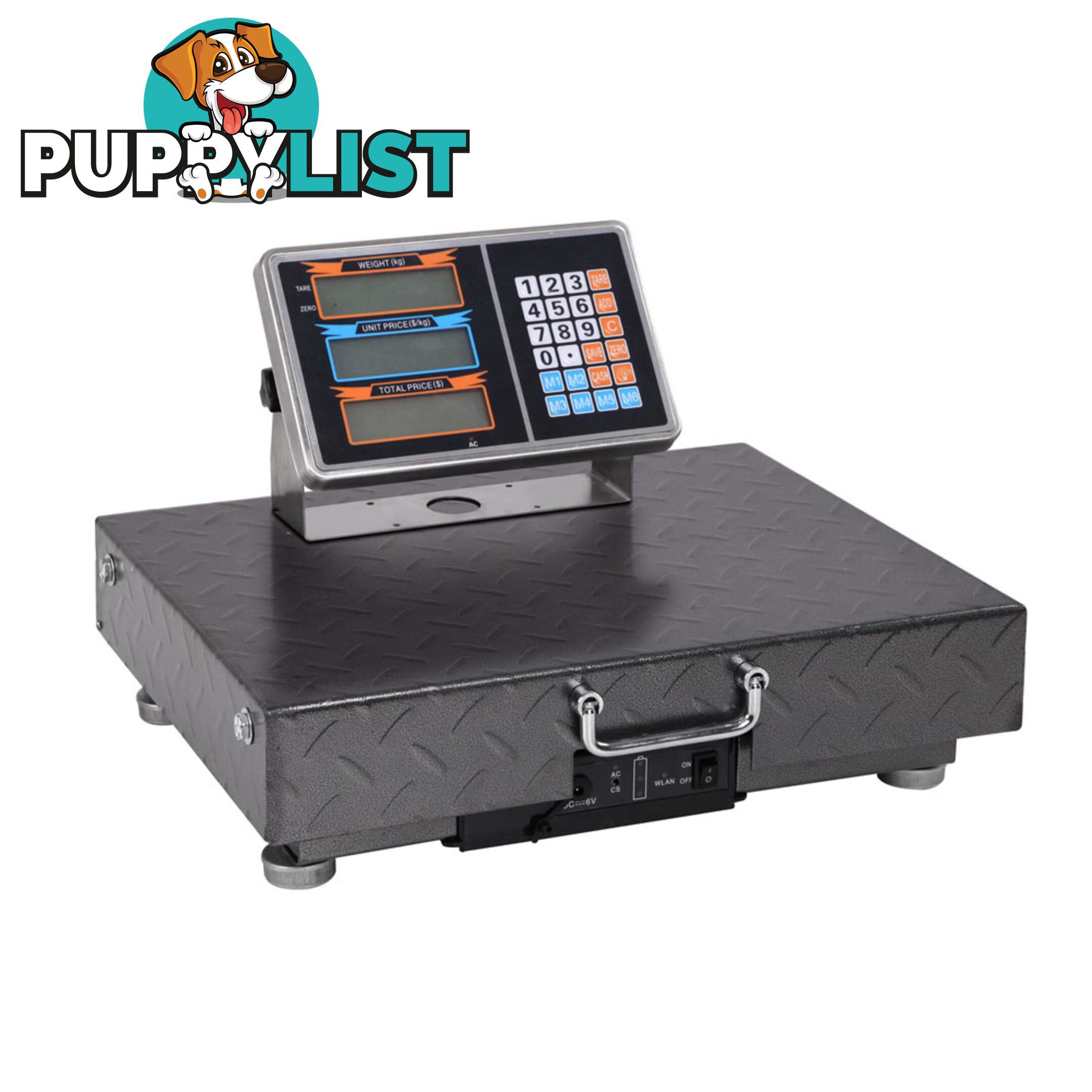 Wireless Electronic Digital Scales 200kg Charcoal