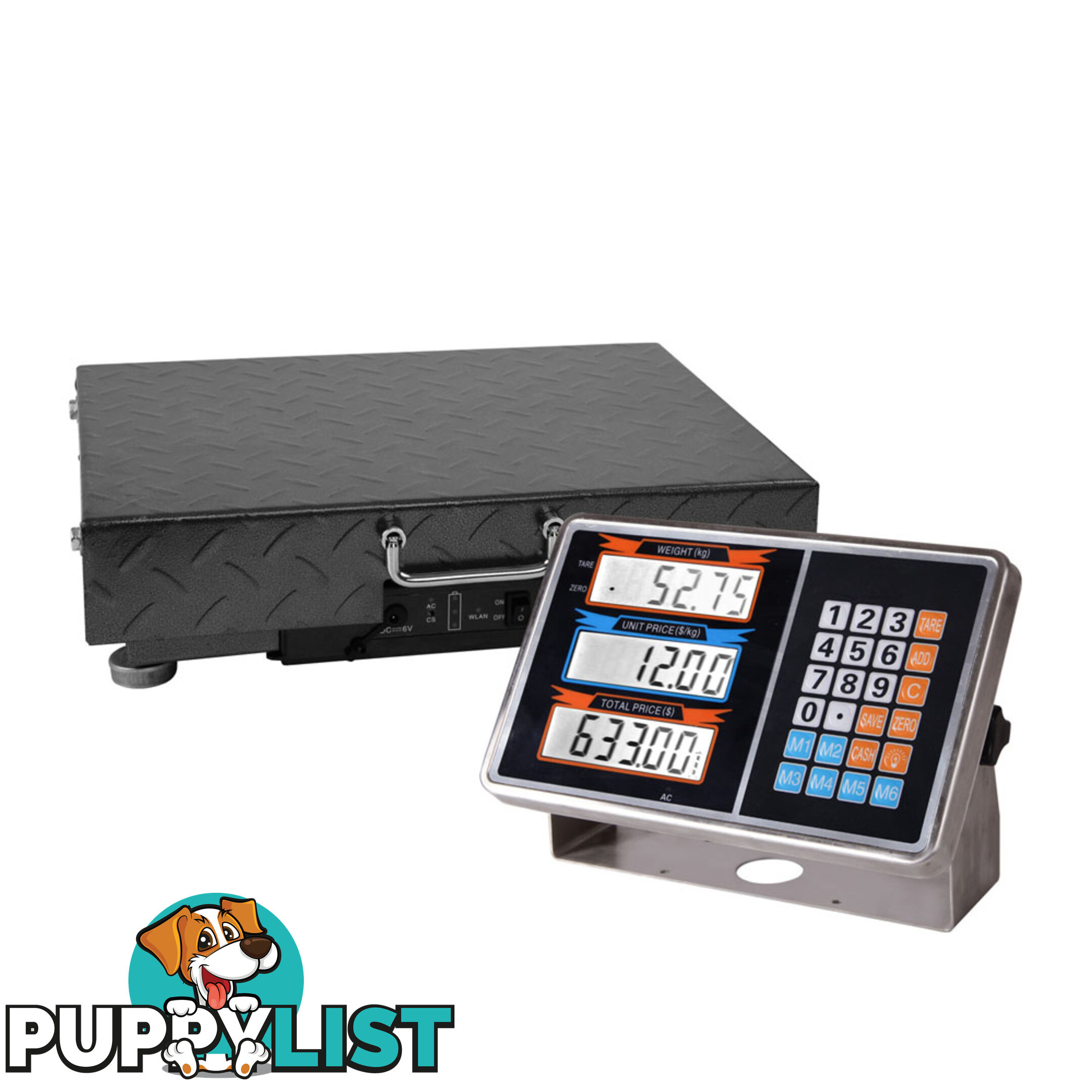 Wireless Electronic Digital Scales 200kg Charcoal