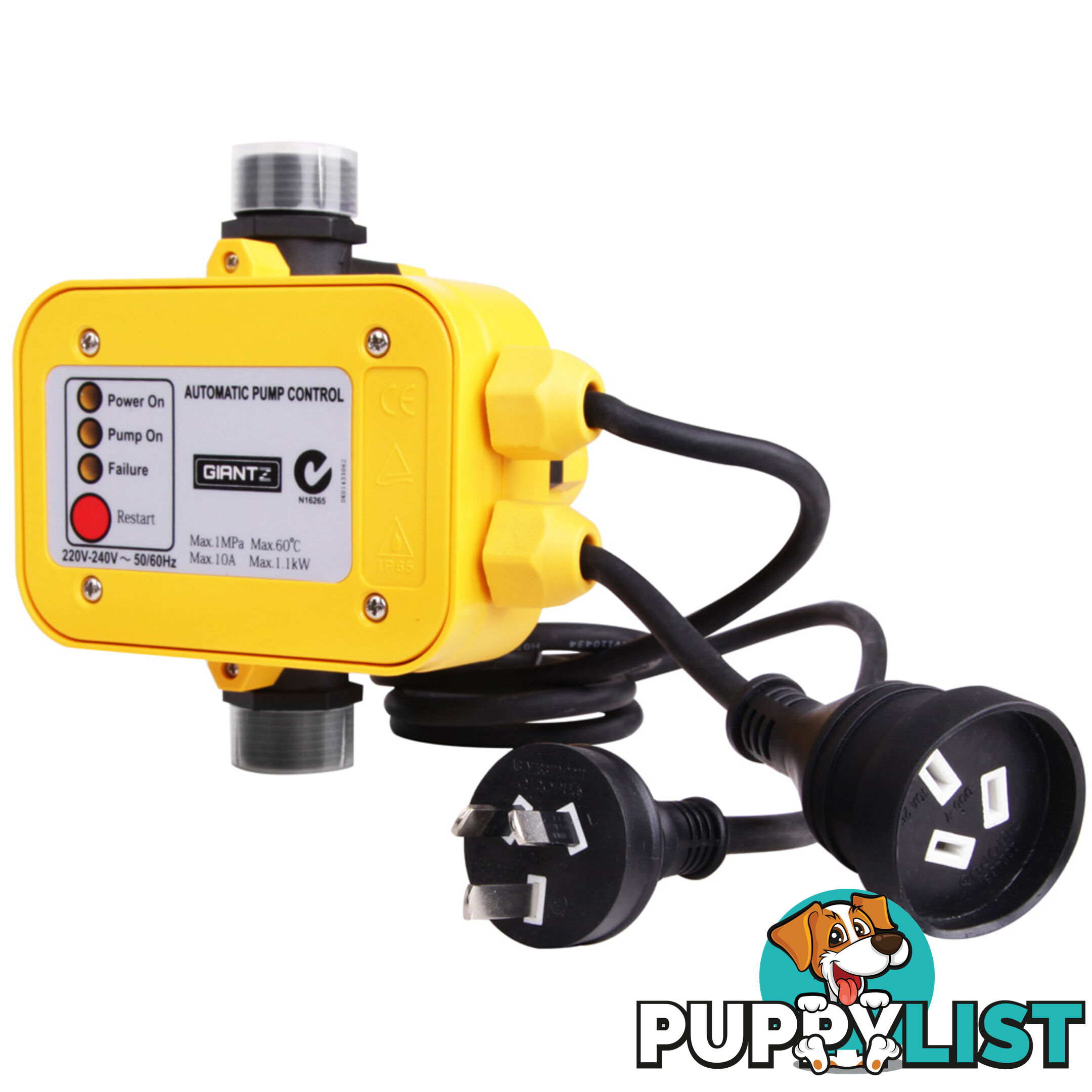 Automatic Pressure Controller Yellow