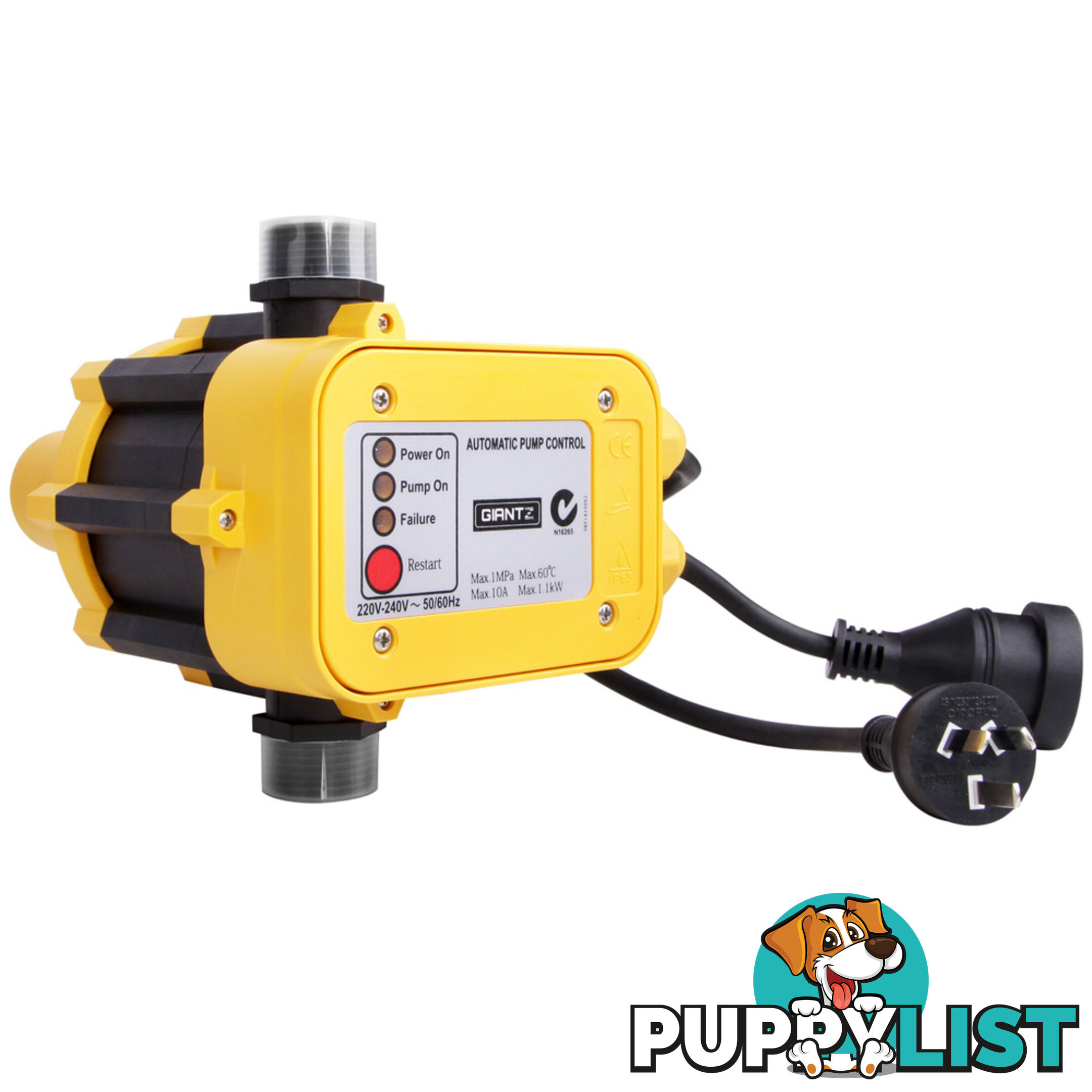 Automatic Pressure Controller Yellow