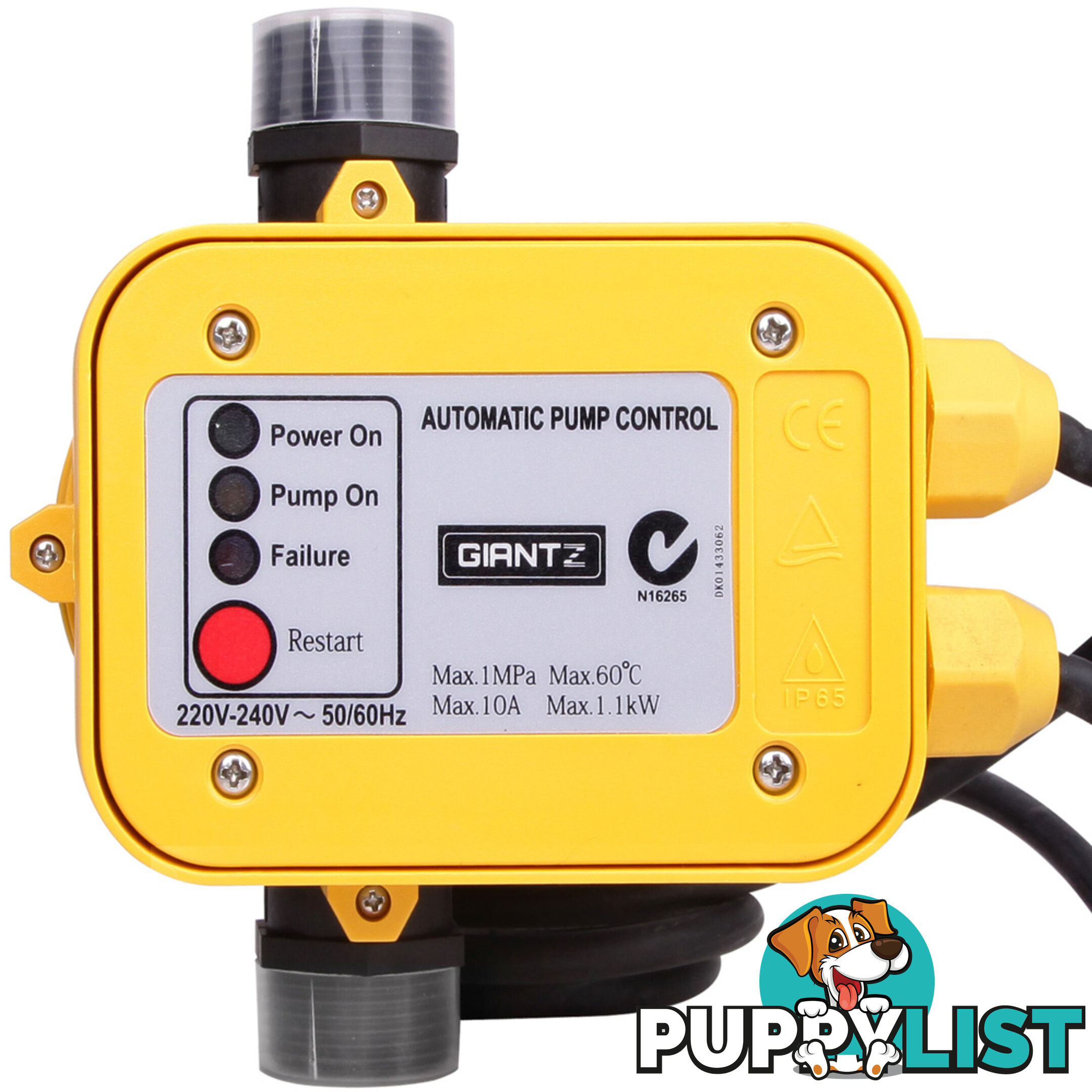 Automatic Pressure Controller Yellow