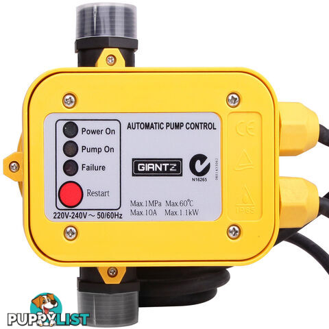 Automatic Pressure Controller Yellow